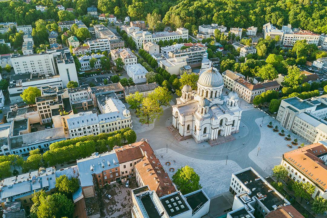 Kaunas sightseeing – Church in the City