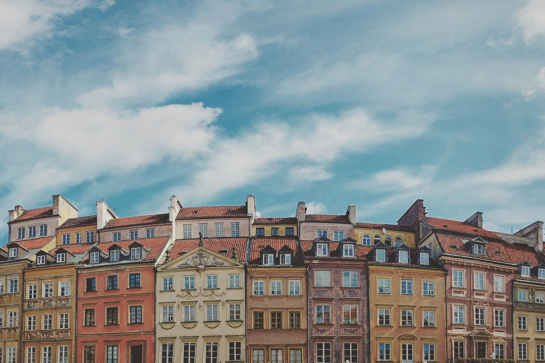 Warsaw – Block of Flats and Sky
